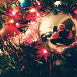 Reflection In A Christmas Ornament